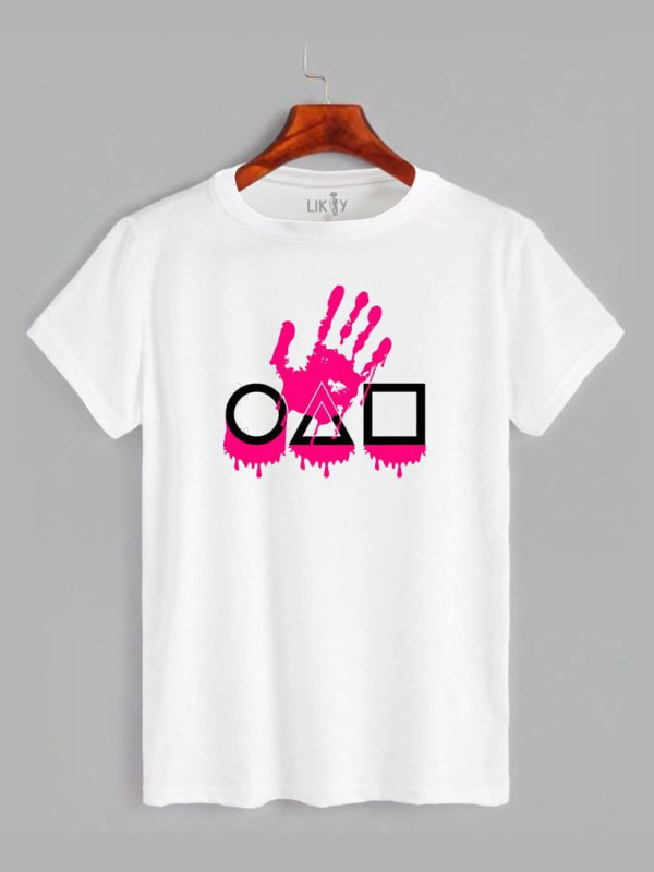  Футболка з принтом Гра в Кальмара Squid game (210601)