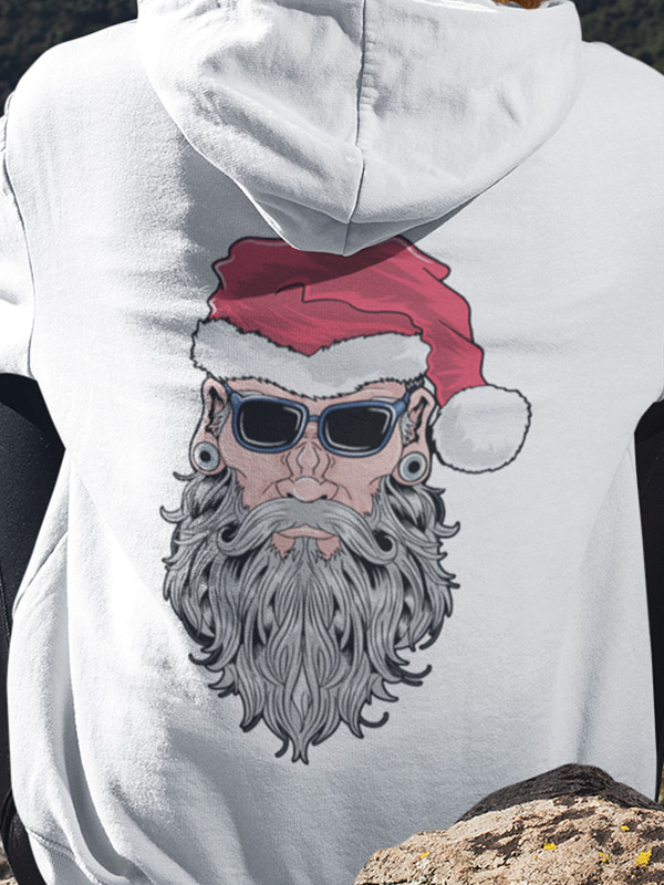 Толстовка жіноча з новорічним принтом Santa (Санта) - 2108