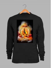 Світшот чоловічий з новорічним принтом Merry Christmas - santa