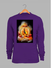 Світшот чоловічий з новорічним принтом Merry Christmas - santa