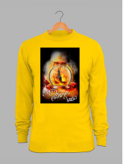 Світшот чоловічий з новорічним принтом Merry Christmas - santa