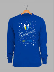 Світшот жіночий з новорічним принтом Кохаймося - rabbit