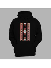 Худі з патріотичним принтом "Вишиванка з візерунком" (011114)