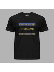 Футболка мужская с патриотическим принтом "Ukraine" (011120)