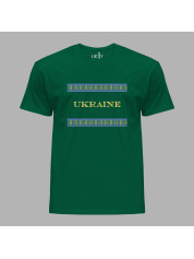 Футболка мужская с патриотическим принтом "Ukraine" (011120)