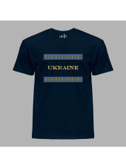 Футболка мужская с патриотическим принтом "Ukraine" (011120)