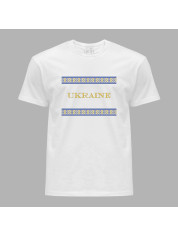 Футболка мужская с патриотическим принтом "Ukraine" (011120)