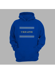 Худі з патріотичним принтом "Ukraine" (011120)