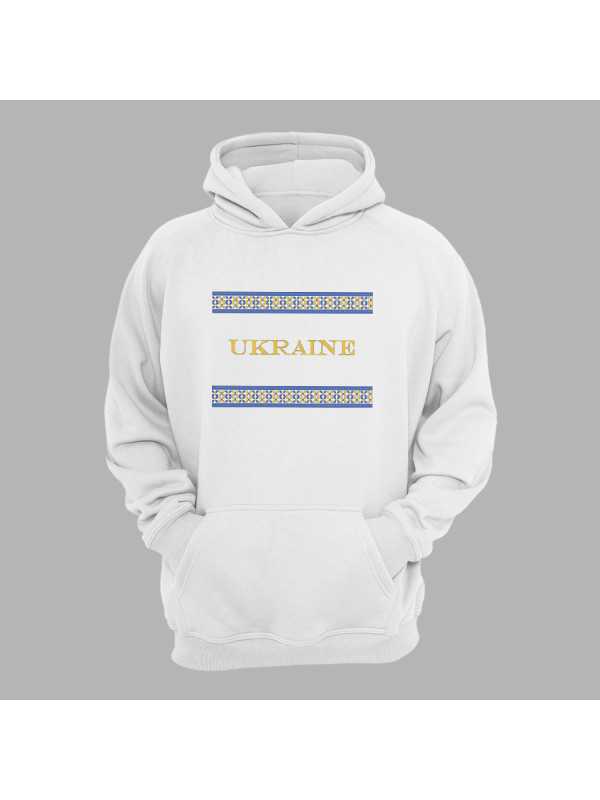 Худі з патріотичним принтом "Ukraine" (011120)