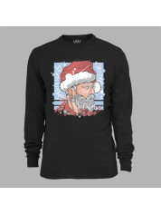 Світшот з новорічним принтом "Брутальний Санта" (0211305)