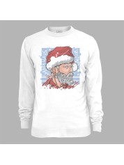Світшот з новорічним принтом "Брутальний Санта" (0211305)
