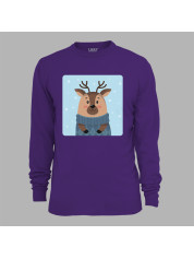 Світшот з новорічним принтом "Зимовий олень" (0211322)