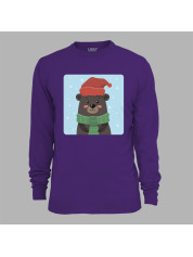 Світшот з новорічним принтом "Зимовий ведмідь" (0211319)