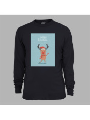 Свитшот с новогодним принтом "Рождественский олень" Merry Christmas (0211325)