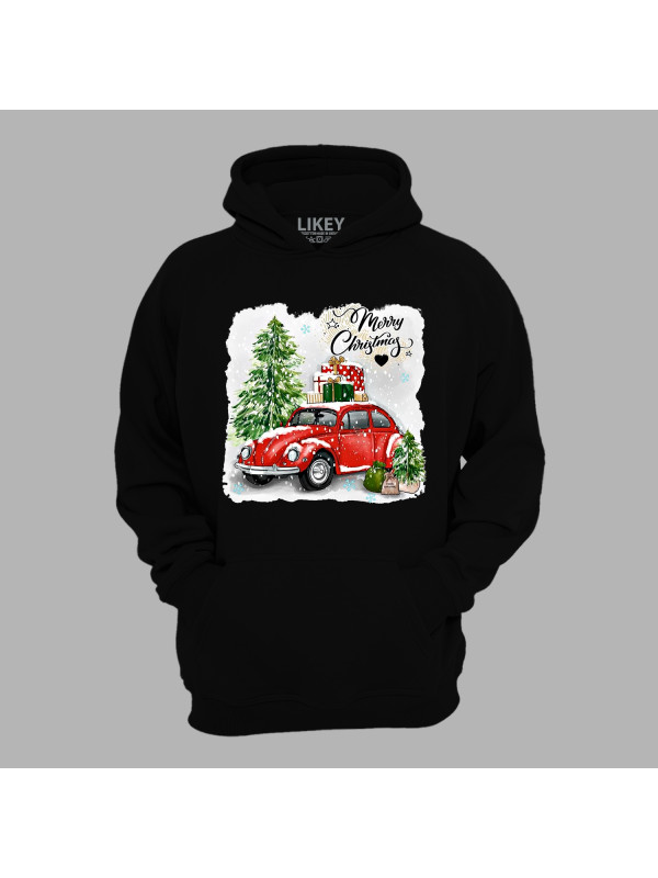 Худі з новорічним принтом "Гарні подарунки на Різдво" (0211331)