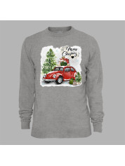 Світшот з новорічним принтом "Гарні подарунки на Різдво" (0211331)