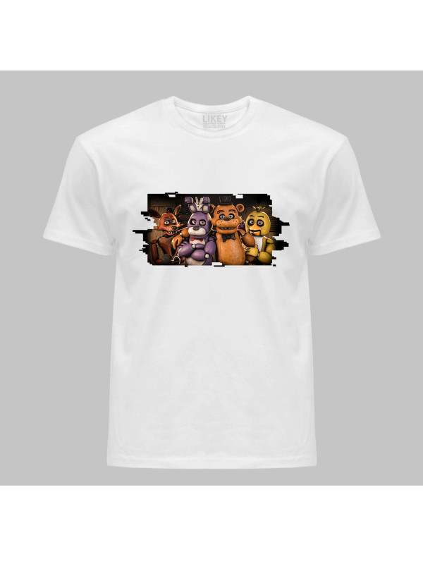 Футболка дитяча з принтом "Фредді та друзі" (03101)