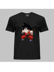 Футболка детская с принтом "Dragon Ball - Goku kid (Драконный Жемчуг - Гоку ребенок)" (03109)
