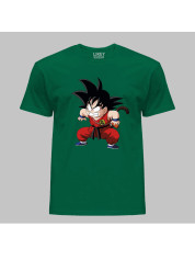 Футболка детская с принтом "Dragon Ball - Goku kid (Драконный Жемчуг - Гоку ребенок)" (03109)
