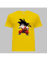 Футболка детская с принтом "Dragon Ball - Goku kid (Драконный Жемчуг - Гоку ребенок)" (03109)
