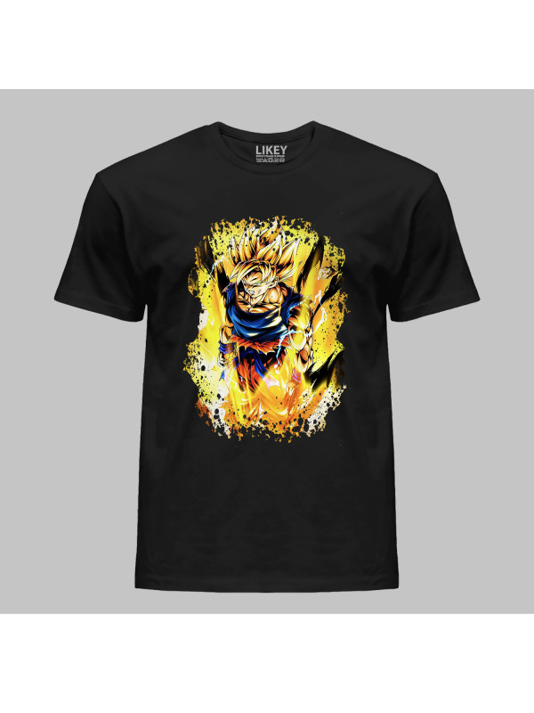Футболка детская с принтом "Dragon Ball Z - Goku (Драконный Жемчуг Зет - Гоку)" (03111)