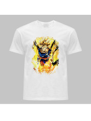 Футболка детская с принтом "Dragon Ball Z - Goku (Драконный Жемчуг Зет - Гоку)" (03111)