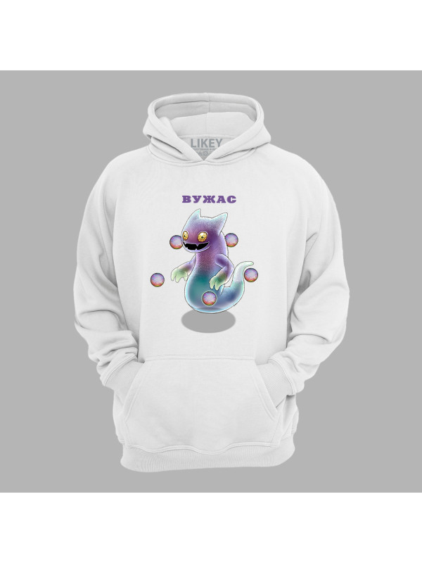 Худі з принтом "Вужас" (0398)