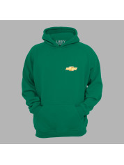 Худі з автомобільним принтом "Chevrolet logo (Шевроле лого)" (24012123)