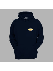 Худі з автомобільним принтом "Chevrolet logo (Шевроле лого)" (24012123)