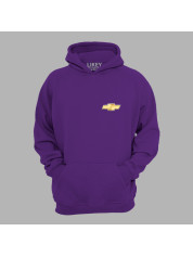 Худі з автомобільним принтом "Chevrolet logo (Шевроле лого)" (24012123)