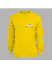 Світшот з автомобільним принтом "Chevrolet logo (Шевроле лого)" (24012123)