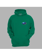 Худі з автомобільним принтом "Subaru logo (Субару лого)" (24012124)