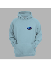 Худі з автомобільним принтом "Subaru logo (Субару лого)" (24012124)