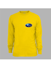 Світшот з автомобільним принтом "Subaru logo (Субару лого)" (24012124)