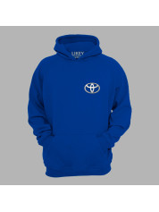 Худі з автомобільним принтом "Toyota logo (Тойота лого)" (24012125)