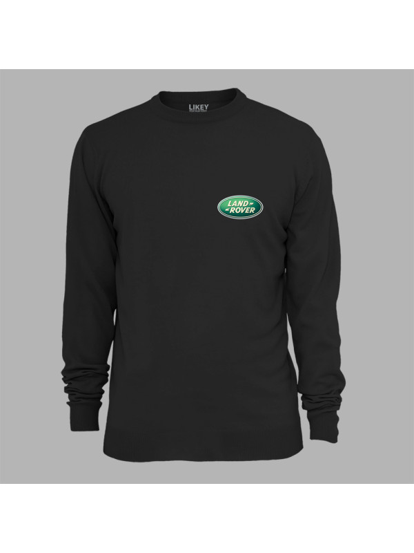 Світшот з автомобільним принтом "Land Rover logo (Ленд Ровер лого)" (24012126)