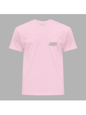 Футболка чоловіча з автомобільним принтом "Audi logo (Ауді лого)" (24012127)