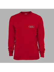 Світшот з автомобільним принтом "Audi logo (Ауді лого)" (24012127)