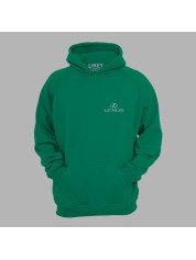 Худі з автомобільним принтом "Lexus logo (Лексус лого)" (24012128)