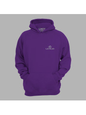 Худі з автомобільним принтом "Lexus logo (Лексус лого)" (24012128)