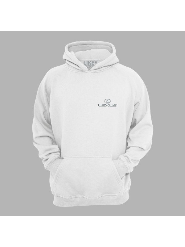 Худі з автомобільним принтом "Lexus logo (Лексус лого)" (24012128)