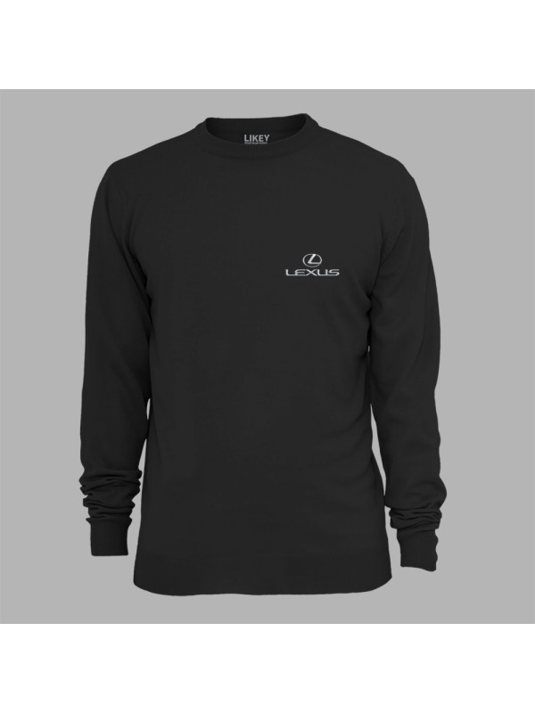 Світшот з автомобільним принтом "Lexus logo (Лексус лого)" (24012128)