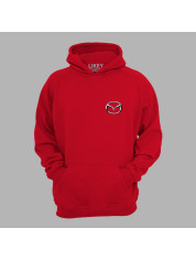 Худі з автомобільним принтом "Mazda logo (Мазда лого)" (24012129)