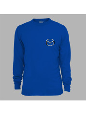 Світшот з автомобільним принтом "Mazda logo (Мазда лого)" (24012129)