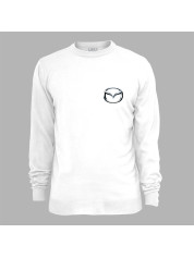 Світшот з автомобільним принтом "Mazda logo (Мазда лого)" (24012129)