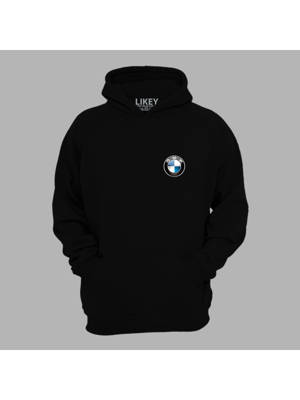 Худі з автомобільним принтом "BMW logo (БМВ лого)" (24012131)