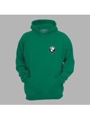 Худі з автомобільним принтом "BMW logo (БМВ лого)" (24012131)