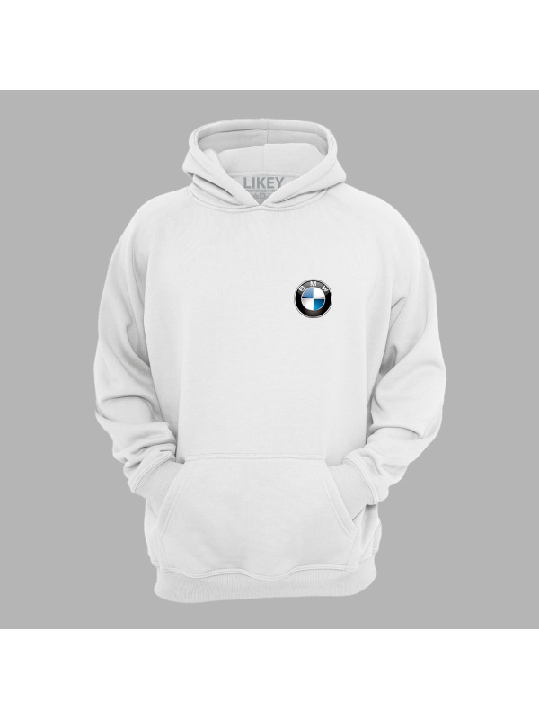 Худі з автомобільним принтом "BMW logo (БМВ лого)" (24012131)