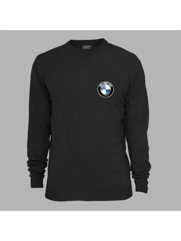 Світшот з автомобільним принтом "BMW logo (БМВ лого)" (24012131)