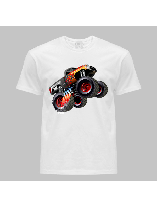 Футболка детская с принтом "Тачки - Монстр трак" (24012133)